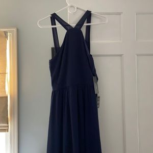 Lulus navy blue size small maxi dress